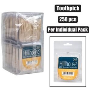 Toothpicks wdn 250pce clamshl hillhouse
