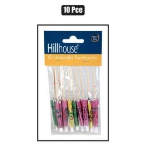 Toothpicks fancy umbrella 10pc hillhouse