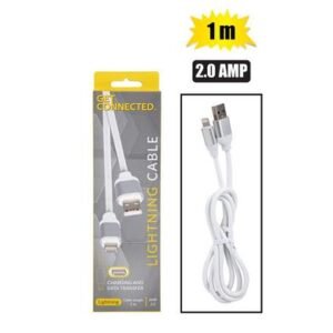 Usb cable lightning 2.0 amp -1m