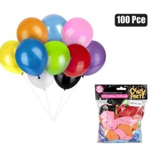 Balloons 100pc assorted colours