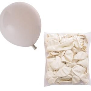Balloons helium 1pc white f-01