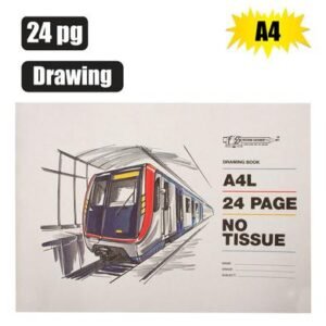 Book soft-cover a4 drawing