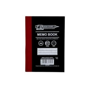 Book hard-cover a6 144-page memo
