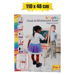 Board black/dry wipe easel 110x48cm