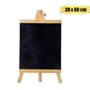 Blackboard chalk easel 30x60cm