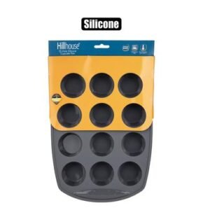 Bakeware silicone cup-cake pan 12-hole x