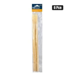 Skewers espetada sticks 6x455mm 6pce h&l