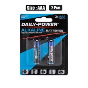 Batteries alkaline size:aaa / lr03 2pce