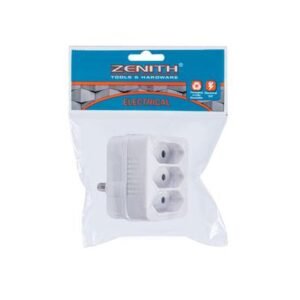 Plug eurodaptor 3x5amp-2pin zenith