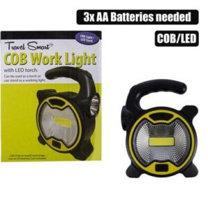 Torch/working light cob/led (3xaa)