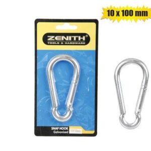Snap-hook galvanised 10x100mm