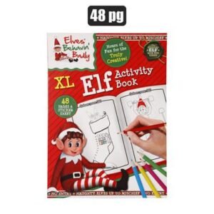 Xmas elf activity book 48pg