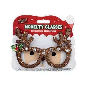 Xmas dress up novelty glasses