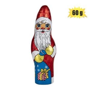 Xmas confec choc kl foil milk santa 60g