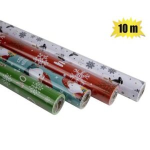 Xmas stationery gift wrap 10mx700mm