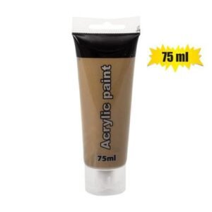 Art+craft paint acrylic tube 75ml bronze