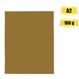 Art+craft board a2 160g sheet gold past