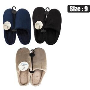 Slipper slip-in plain size 9