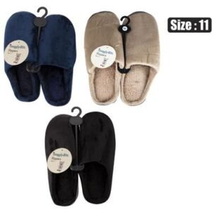 Slipper slip-in plain size 11
