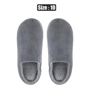 Slipper slip-in grey grain size 10
