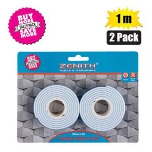 Tape dbl-sided 24x1000mm 2 pack