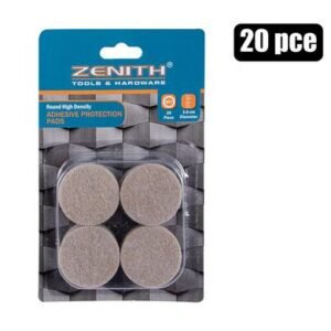 Protection-pads brn 3.8cm rnd 20pc h/d