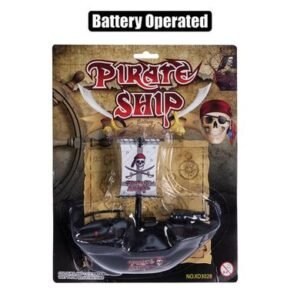 Battery operated boat pirate