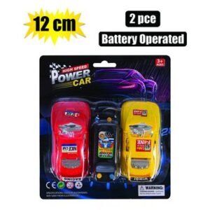 Battery operated car lc 12cm 2pc