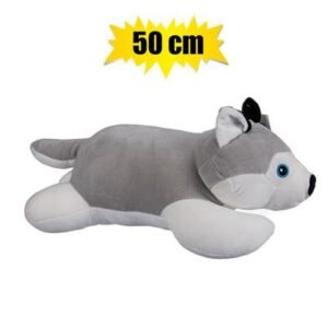 Plush dog husky 50cm