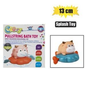 Baby bath pull string splash toy, 13cm