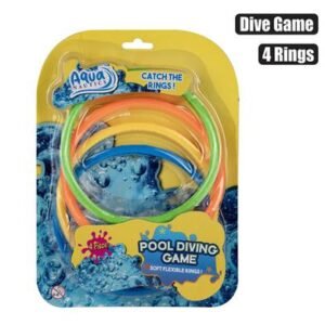 Set of 4 dive game ring