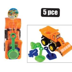 Beach-set pl truck 20cm 5pc