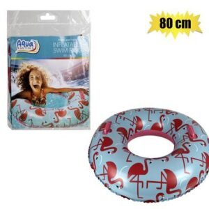 Aquanautics swim ring flamingo 80cm