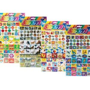 Sticker 3 styles 100pce asstd