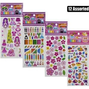 Sticker crystal asstd