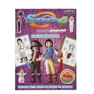 Book colouring super four