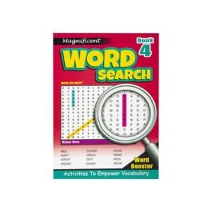 Book puzzle magnificent wordsearch 4