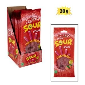 Sweet candy gs strawberry sticks 20g