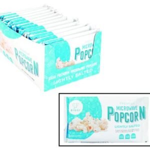 Snack bb popcorn l/salt 100g