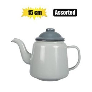 Tea pot 15cm enamel