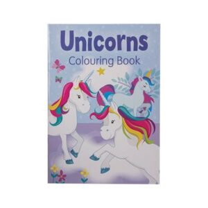 Book colouring unicorns