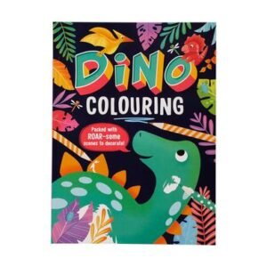 Book colouring dino