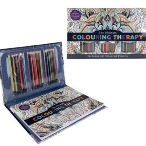 Book colouring therapy creative art