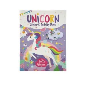Book activity & sticker unicorns