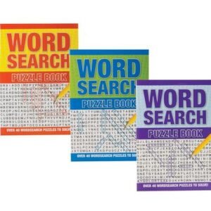 Book puzzle wordsearch
